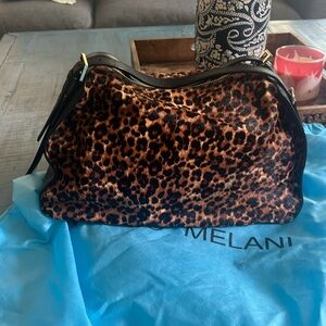 Antonio Melani Calf Hair Satchel